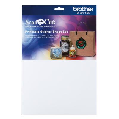 ScanNCut - Feuilles pour autocollants imprimables