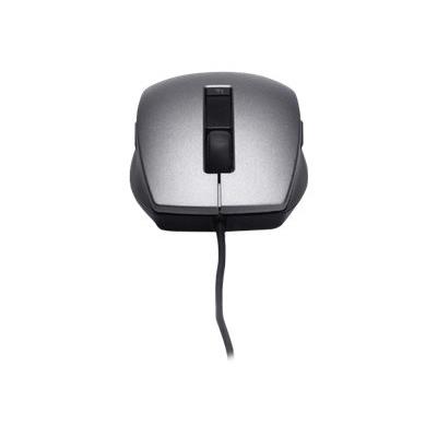 Dell - muis - USB - zwart, zilver