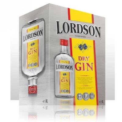 Gin lordson 3 litres bib 37.5°