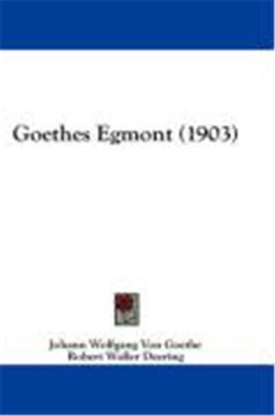 Goethes Egmont (1903)