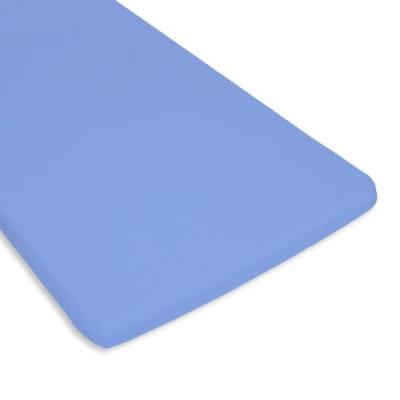 BOLIN BOLON - 1623701011500 - DRAP HOUSSE POUR BERCEAU 100 % COTON RESPIRANT - BLEU MARINE - 77X50 CM