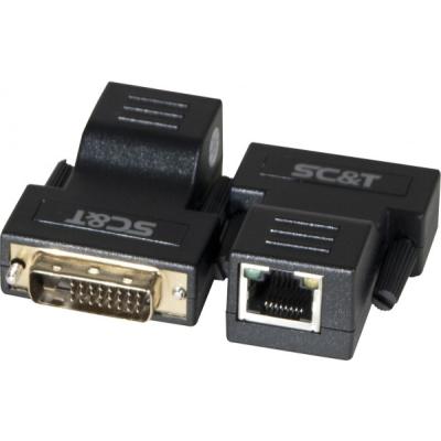 Kit prolongateur dvi sur rj45 utp - 70m