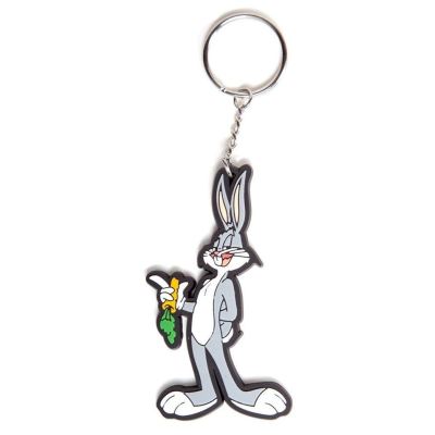 Porte-cles - Looney Tunes - Bugs Bunny Caoutchouc