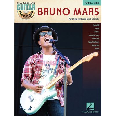 Guitar Play-Along Vol.180 Bruno Mars + Online Audio Access