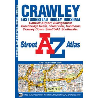 Crawley Street Atlas (A-Z Street Atlas) - [Version Originale]