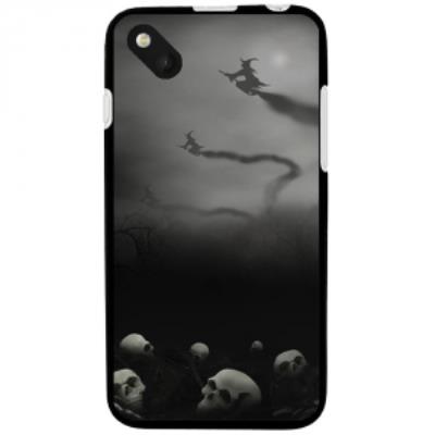 Coque souple pour Wiko Sunset 2 avec impression Motifs Sorcières balais