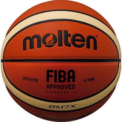Molten bgmx parallèle-pebble-ballon de basketball-marron-taille 6