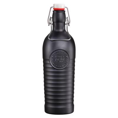 Bormioli - Bouteille Officina Anthracite Fume 1,2L