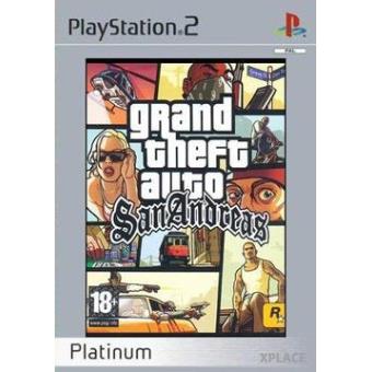 Grand Theft Auto: San Andreas - Platinum The best Of Playstation 2 - Playstation  2 - Completo - Original - Play 2 - Ps2 - PAL (europeu) - Código SLES  52541-P