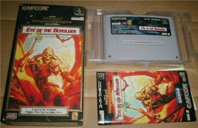 Capcom Advanced Dungeons & Dragons: Eye Of The Beholder - Import Japonais