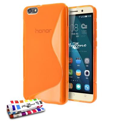 Coque Souple Ultra-Slim Le S Premium Orange pour HUAWEI HONOR 4X