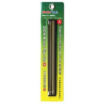 Set n°4 : tubes en laiton 20cm, 4 types différents trumpeter
