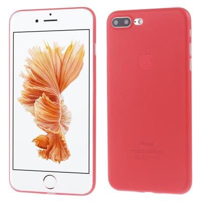Coque pour iPhone 7 plus - ultra fin 0.3mm Matte rigide Accessory - Rouge
