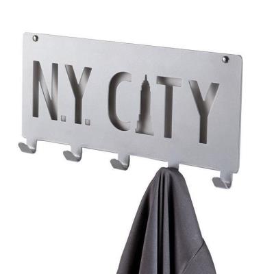 Patere a fixer NY City 5 crochets