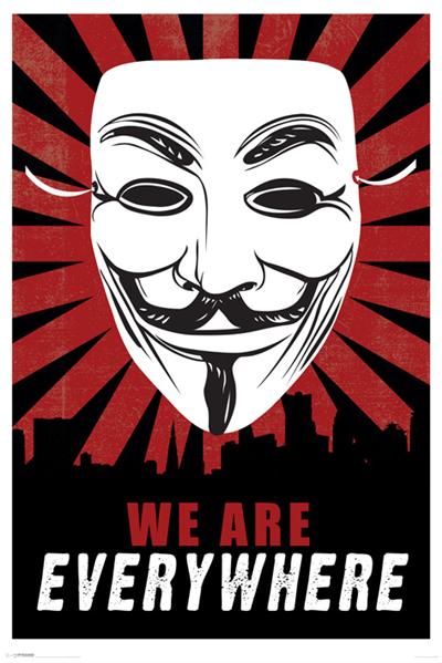 V pour vendetta Affiche 61x91 cm
