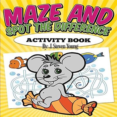 Maze And Spot The Difference Activity Book