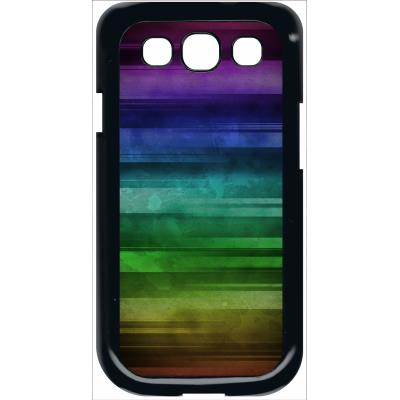 Coque samsung s3 drapeau gay pride rainbow grunge