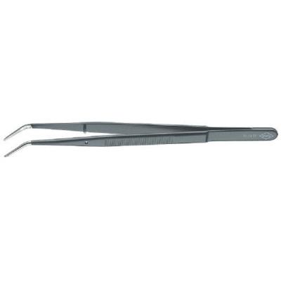 Knipex 92 34 37 Universal Bent Nose Tweezers 155Mm