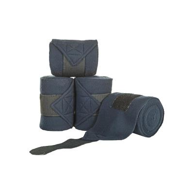 Bandes Polo HKM Bleu foncé Poney (2M)