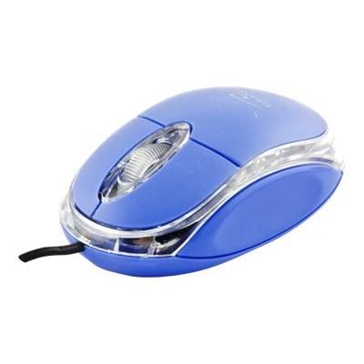 Titanum RAPTOR 3D - muis - USB - blauw