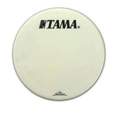 Accessoires batteries TAMA CT22BMOT - PEAU DE RESONNANCE BLANCHE 22 LOGO TAMA STARCLASSIC Peaux grosse caisse