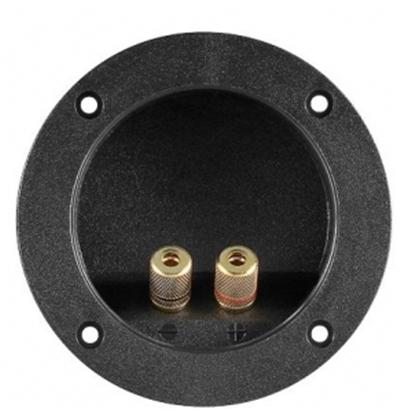 Bornier Rond encastrable pour enceintes