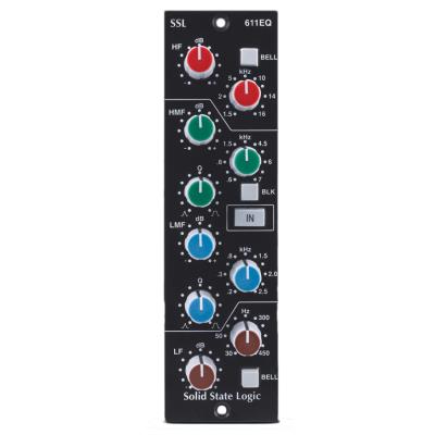 Format 500 et modulaire SOLID STATE LOGIC MODULE 611E - EGALISEUR - 4000 E SERIES EQ