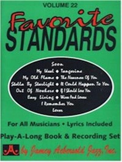 AEBERSOLD 22 FAVOURITE STANDARDS +2CD