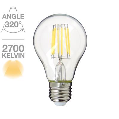 Standard A60 RetroLed 700 lumens E27 6W équivalent à 55W