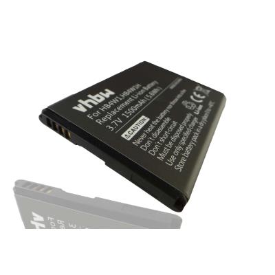 Batterie Li-Ion 1300mAh (3,7V) pour Huawei Ascend G510, Y210, Y210-0151, Y210C, C8813, T8951, U8685D, U8951D. Remplace: HB4W1 & HB4W1H.