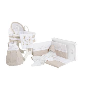 Ensemble Pour Chambre Bebe Abc Taupe Et Blanc Autres Toilette Et Soin Achat Prix Fnac