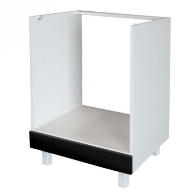 Caisson Four bas 60 Noir Haute Brillance