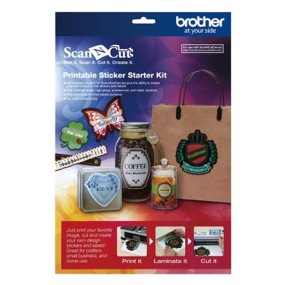 ScanNCut - Kit pour autocollants imprimables
