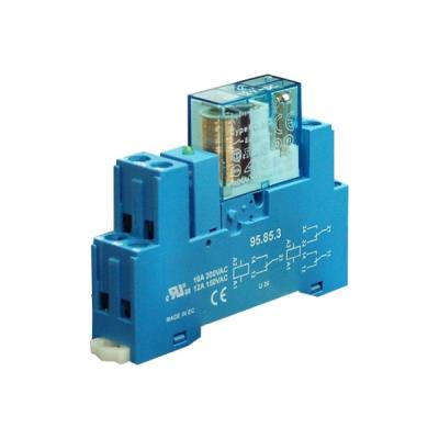 Relai de puissance 110 230v 2 contacts sur rail din