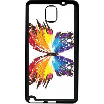Coque samsung note 3 papillon multicolor