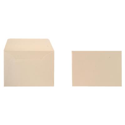 Paquet de 20 enveloppes Pollen 114x162mm C6 Ivoire Irisé 120g