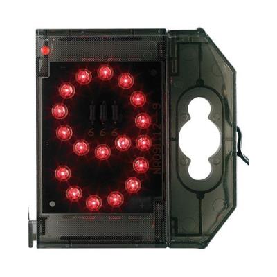 Chiffre lumineux à LED - ''9'' rouge