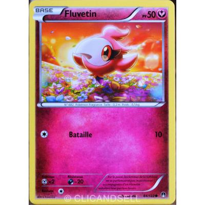 carte Pokémon 84/122 Fluvetin 50 PV XY - Rupture Turbo NEUF FR État correct - Pokémon reconditionné disponible sur Fnac