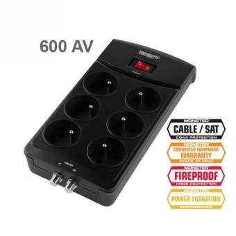 Monster Core Power 600 AV - protection contre les surtensions