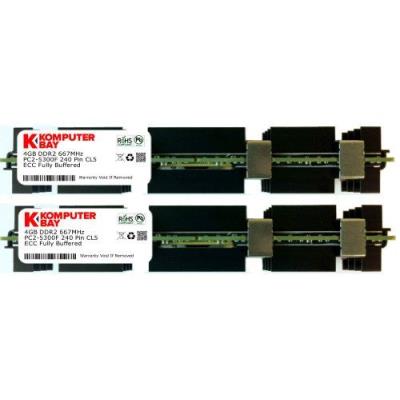 Komputerbay Kb_8Gb_2X4Gb_667_Fbdimm_Mac_Hs Mémoire Ram 8 Go