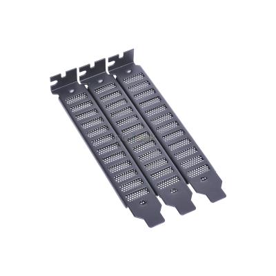 Cache Barrette PCI - Metal Mesh - SL-PCI-01-A - Noir - 3 Pieces