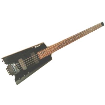 BASSE Electrique Headless Noire (sans tête) 24 Frêtes