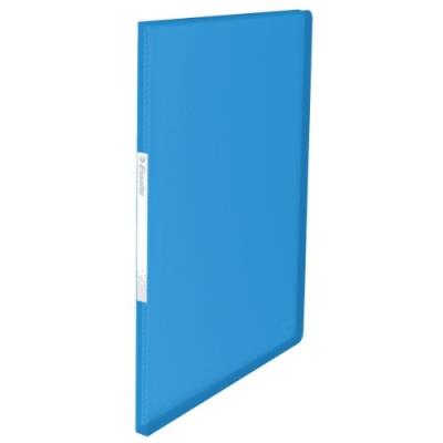 Esselte vivida reliure protège-documents souple en polypropylène avec 20 pochettes a4 40 feuilles bleu 623990