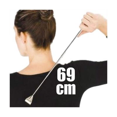 Gratte-dos à longueur extensible - Main de massage et grattage téléscopique
