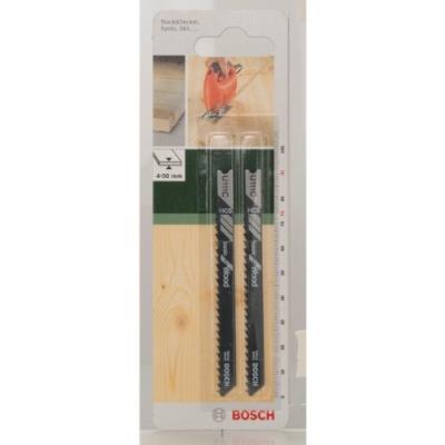 Bosch 2609256755 Hcs - U 111 C Lame De Scie Sauteuse pour Coupe Rapide Dans Le Bois Tendre Epaisseur 4-50 Mm Longueur 91 Mm
