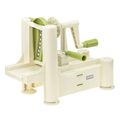Lurch 10203 appareil à spirale pour fruits et légumes vert/crème