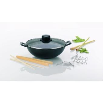 KELA 77747 WOK SET MINI FONTE 5 PIÈCES - 1