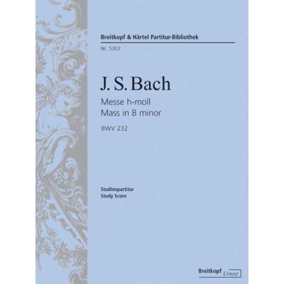 Partitions classique EDITION BREITKOPF BACH JOHANN SEBASTIAN - MESSE H-MOLL BWV 232 - SOLI, CHOIR AND ORCHESTRA - BACCALAUREAT 2012 Format poche