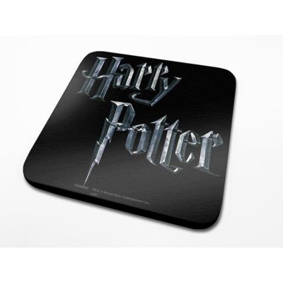 Sous-verre logo 10 x 10cm harry potter