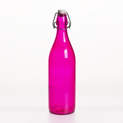 Bormioli - Bouteille Limonade 1L Fushia